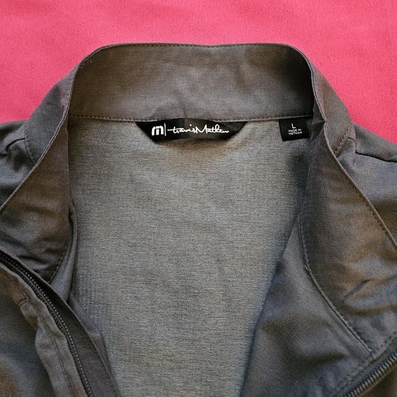 New Men's TravisMathews Surfside Full-Zip Long Sleeve Shirt Size L - Picture 6 of 8